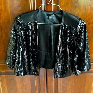 Aqua Sequined Jacket